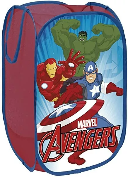 Marvel Avengers Quadrato Pop-Up Cesta Portaoggetti