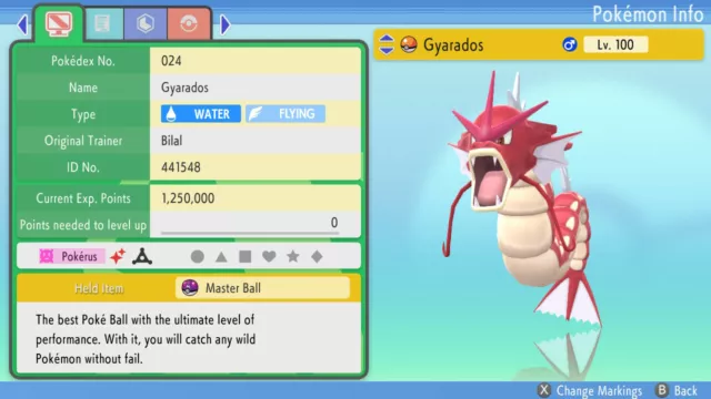 Shiny Gengar / Pokémon Brilliant Diamond and Shining Pearl / 6IV