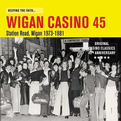 WIGAN CASINO 45 "KEEPING THE FAITH 45th ANNIVERSARY" NORTHERN SOUL LP