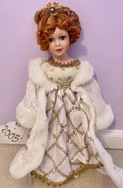 Heritage Signature Collection 2005 Porcelain Angel Doll #80025 New In Box