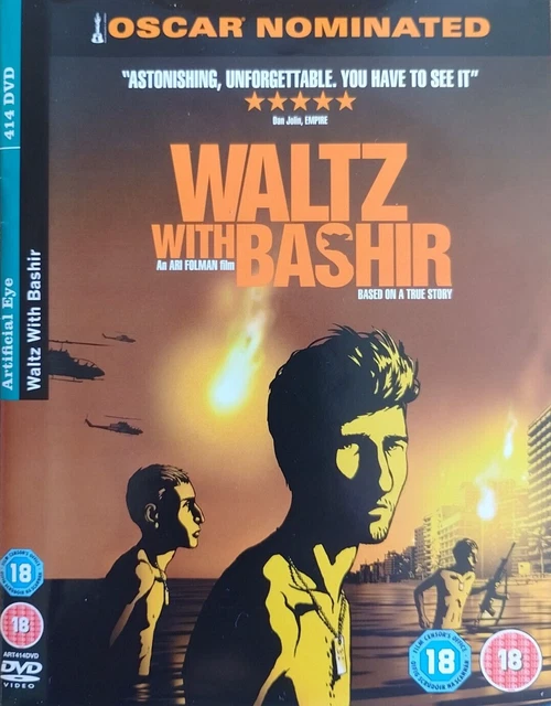 WALTZ WITH BASHIR DVD Ari Folman 2009 True Story War Movie Animation ...
