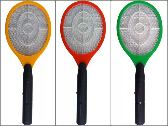 Electric Zapper Bug Bat Fly Mosquito Insect Killer Wasp Trap Swat Swatter Racket