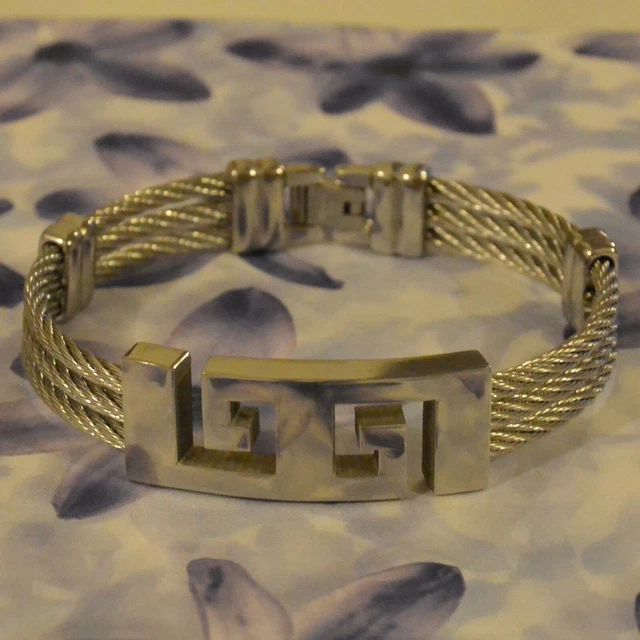 Bracelet Argent 925 Rhodié Dolly-Bijoux - Serti émeraude Cz, Tailles 16 à 19 Cm, Neuf Avec étiquettes