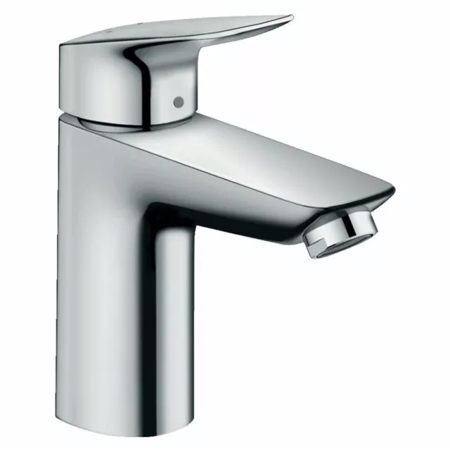 Hansgrohe Waschtischarmatur Logis m. Push Open Ablaufgarnitur Wasserhahn Armatur