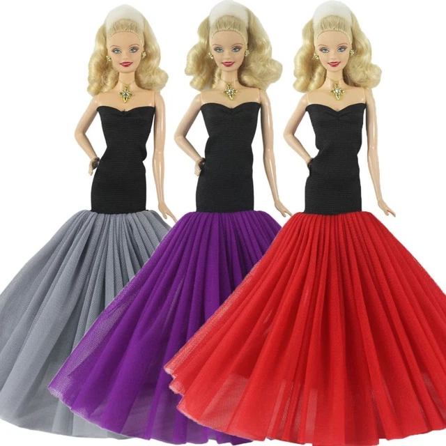 Fashion Elegant Party Clothes Doll Princess Skirt  30cm Doll/1/6 BJD Dolls