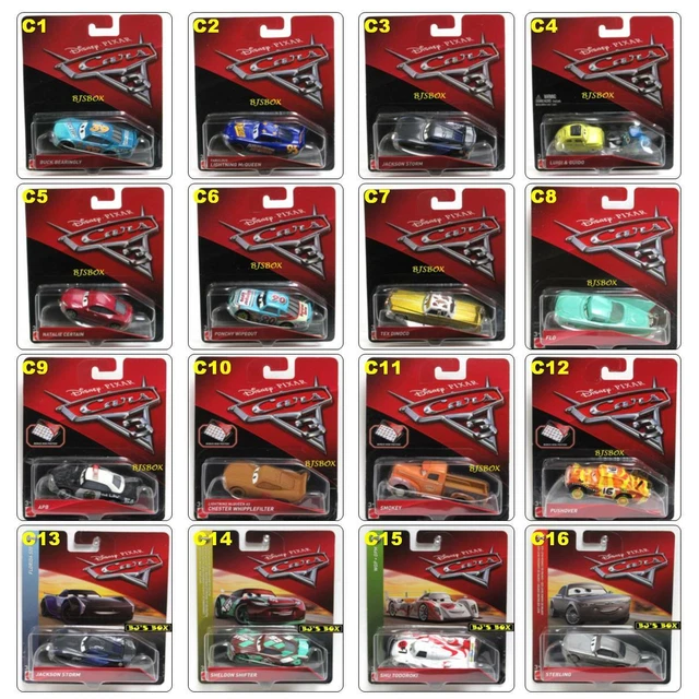 Disney Pixar CARS U-Pick 16 Movie Character Vehicles Lot You Choose Mattel New