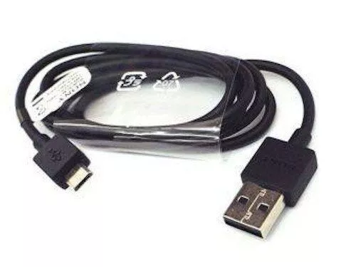 Genuine SONY EC803 Black Micro USB Data Cable for Xperia C5 T S SP Z Z2 Z3 Z5 M2