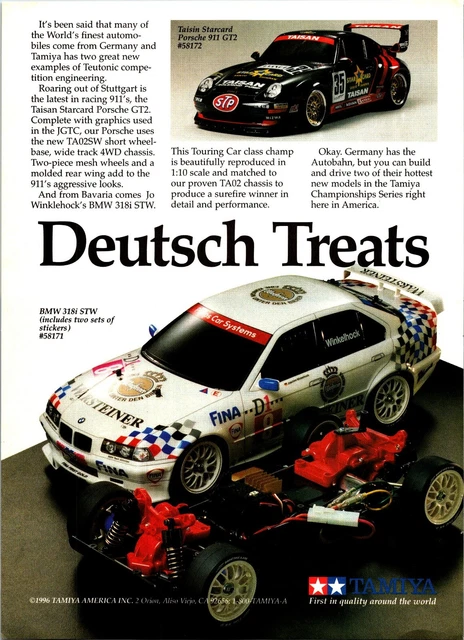 TAMIYA BMW 318I STW Chassis TT-01 Type-E #58516 1/10 Scale TAMIYA BMW 318I STW Chassis TT-01 Type-E #58516 1/10 Scale