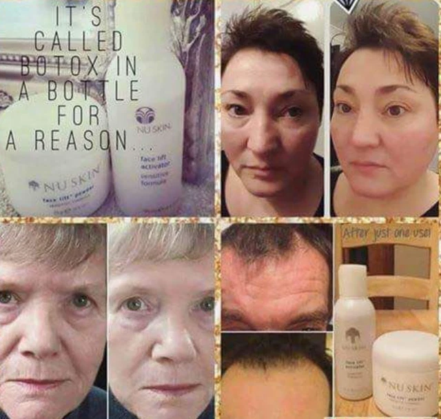 Nuskin Face Lift Powder and Face Lift Liquid Nu skin