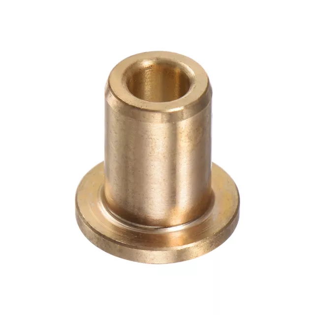 Flange Bearing Sleeve 5mm x 9mm x 15mm Bronze Self-Lubricating Bushings