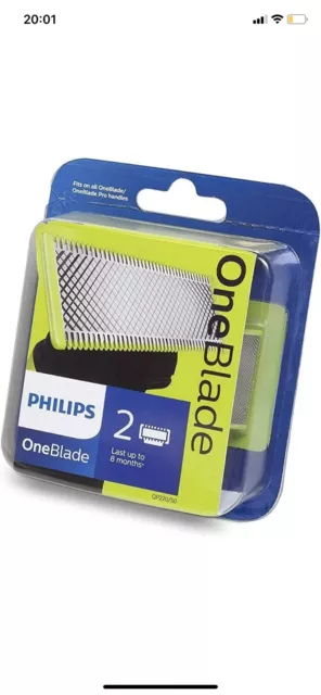 Philips Genuine UK OneBlade 2 Replacement Blades Phillips one blade