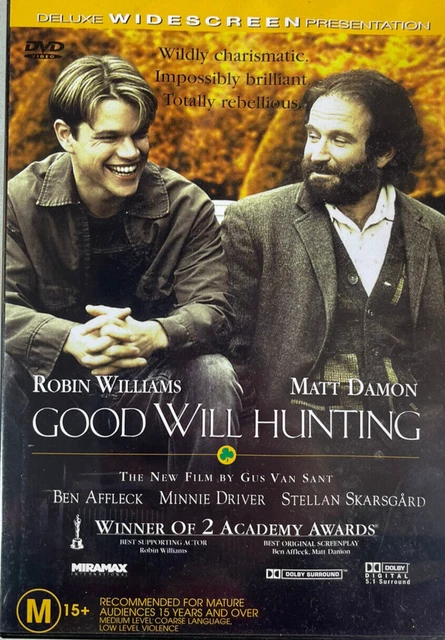 Good Will Hunting DVD Film Movie Robin Williams Matt Damon Academy Winner PAL 4