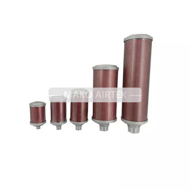 1617616402 Pneumatic Muffler Element Fits Air Compressor Diaphragm Pump Silencer