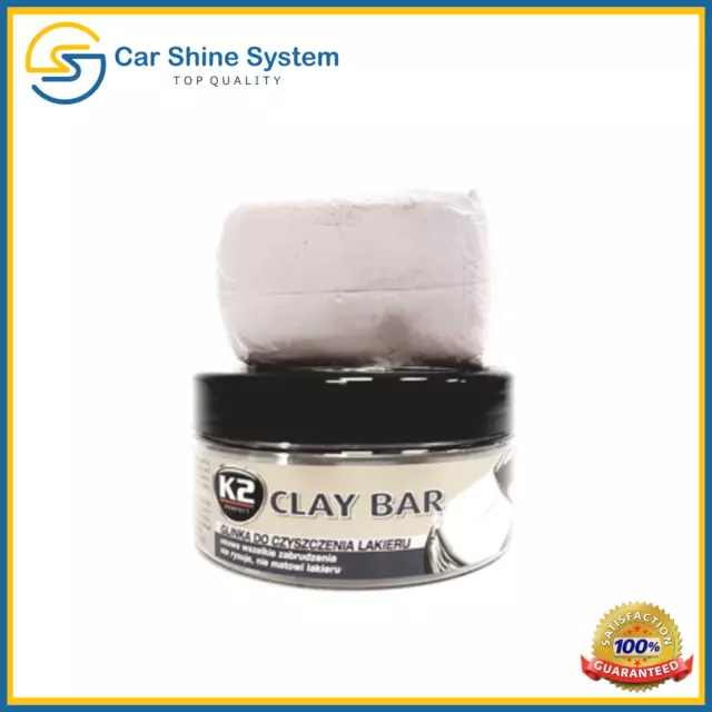 K2 Clay Detailing Bar 200g Car Valeting Auto Cleaning Magic Wax Wash Remove Tar