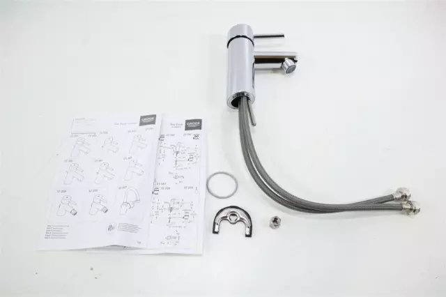 Grohe Concetto Grifería Lavabo TAMAÑO S Sin Tirante Cromo Brillante