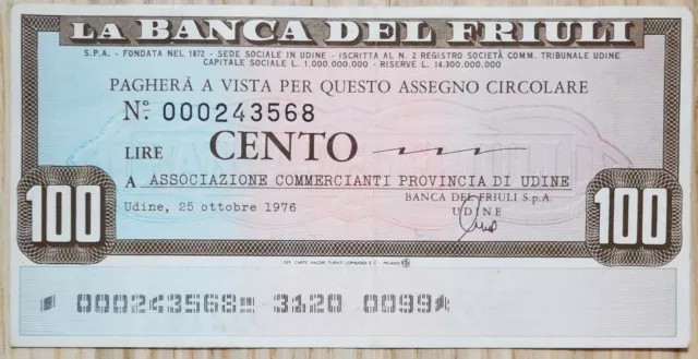 Miniassegni La Banca Del Friuli
