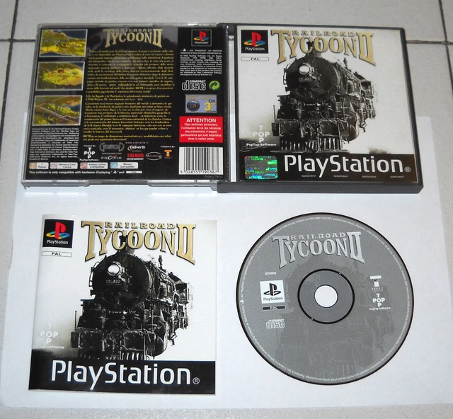Railroad Tycoon II - PS1 - PAL - Complet (CIB) - Très Bon état - Retro