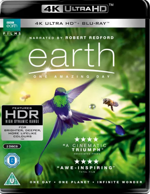 Earth - One Amazing Day [U] 4K Ultra HD Blu-ray - Peter Webber