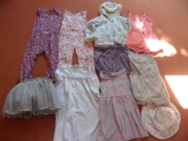 Bundle Girls' Clothes Age 3-5 10 Items Next/ Boden/ White Company/H&M etc