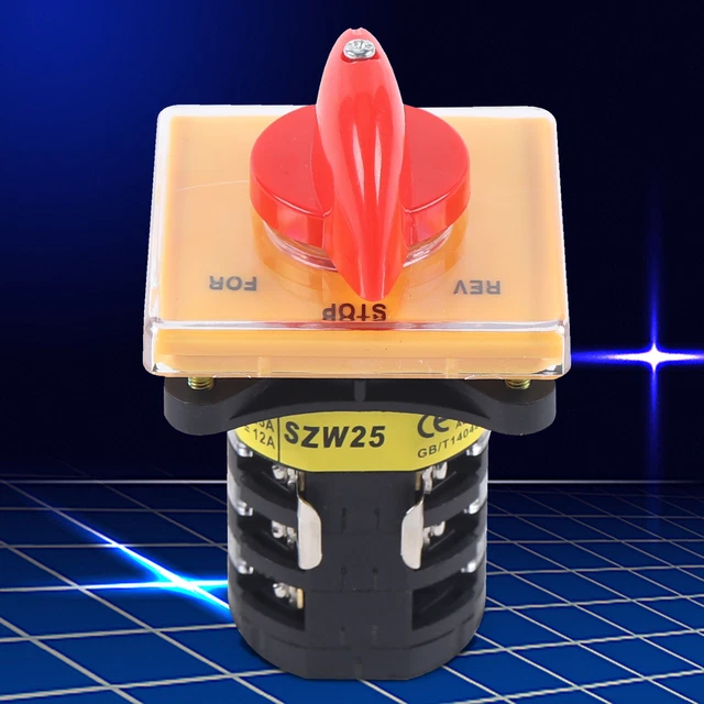 THREE-STAGE SWITCH FORWARD Reverse 3 Phase Motor Milling Switch High ...