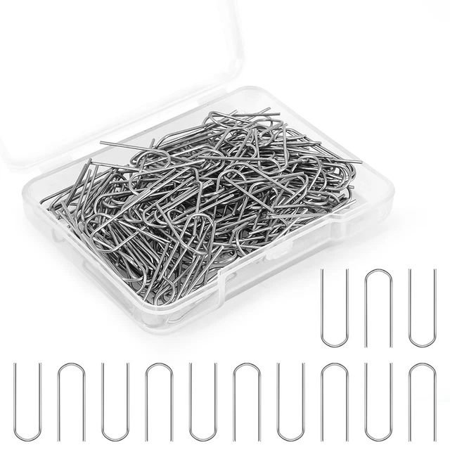 50-200PCS Nichrom Drahthaken 6 Cm Jump Rings Mit Schachtel Nichrome Wire