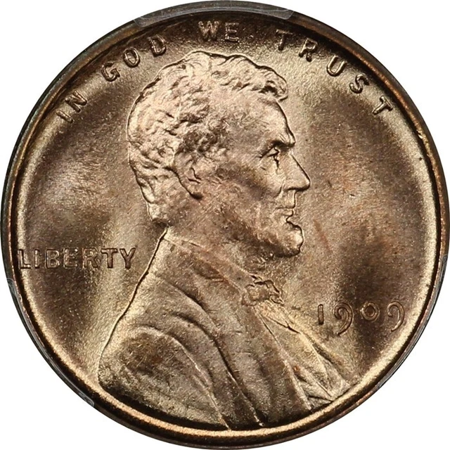 1909 VDB Gem BU PCGS MS65 RD Lincoln Cent #2 Full Blazing Luster,  Mint Fresh!