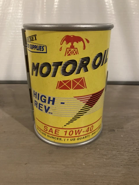 Vintage Galoob 1989 Micro Machines Motor Oil Can Playset Incomplete