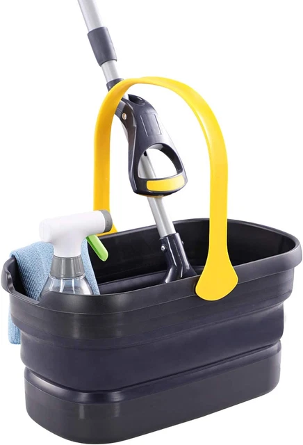 Collapsible Plastic Bucket Mop Bucket 10L(2.6Gallon) Cleaning Washing Bucket for