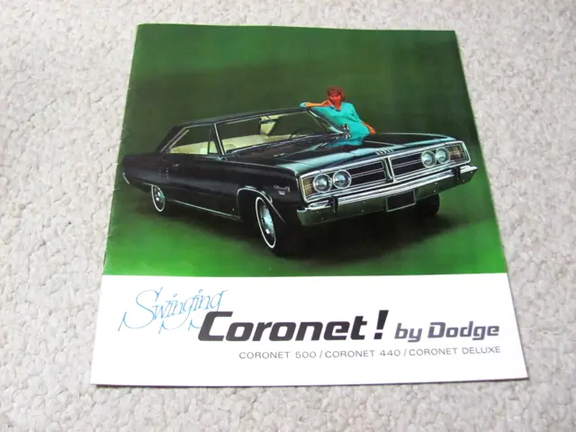 1966 Canadian Dodge Coronet Large Sales Brochure