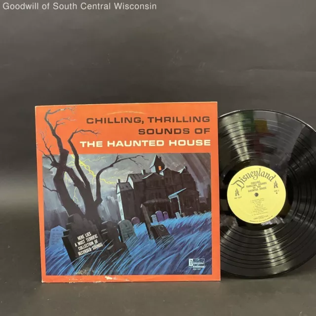 Disney Chilling Thrilling Sounds Haunted House 2507 Vinyl Record