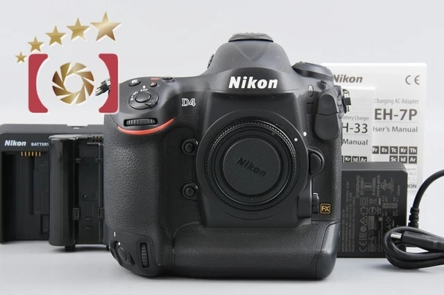 Excellent!! Nikon D4 16.2 MP Full Frame Digital SLR Camera Body