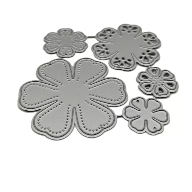 Flowers Metal Cutting Dies Stencil DIY Scrapbooking Album Paper Card Template