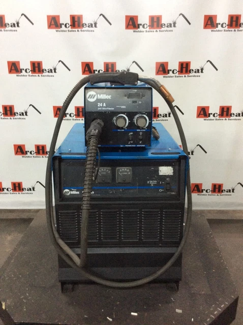 Miller Deltafab 375 4-Drive Roll Feeder MIG Welder