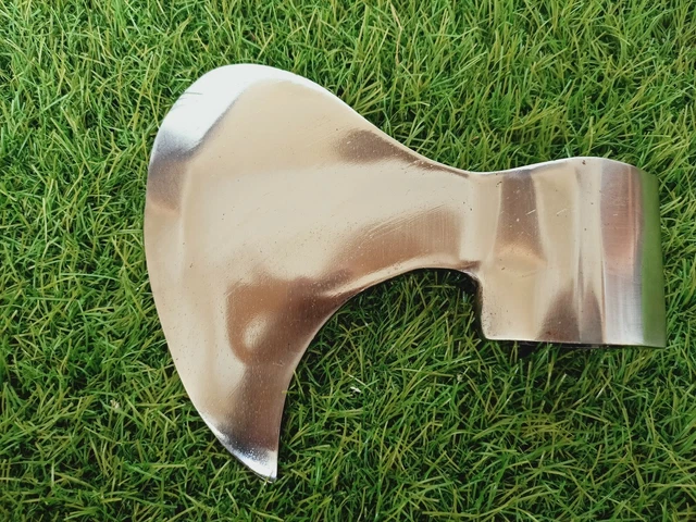 Forgiato Fatto a Mano Viking Stile Ferro Vuoto Tomahawk Axe Testa Medievale