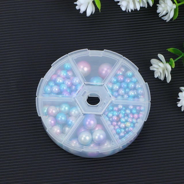 Round Beads Without Holes Flower Vases Jewlery Beads Pearl Beads