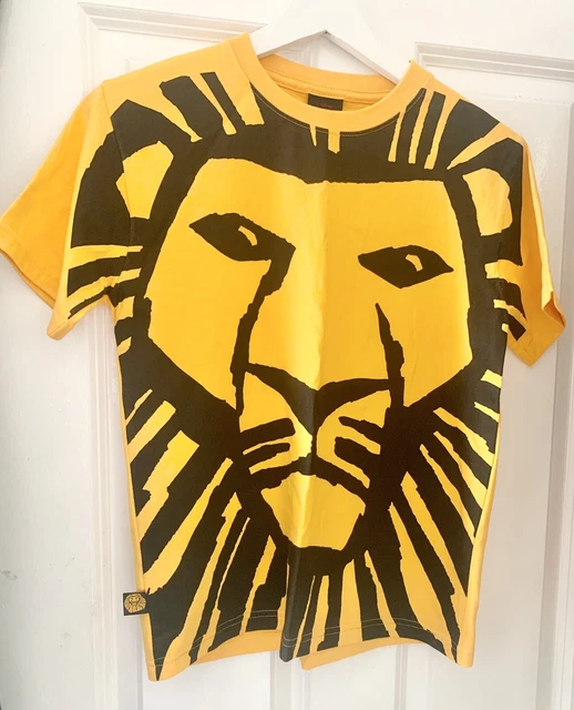 ** Mai indossata ** T-shirt Re Leone bambini M
