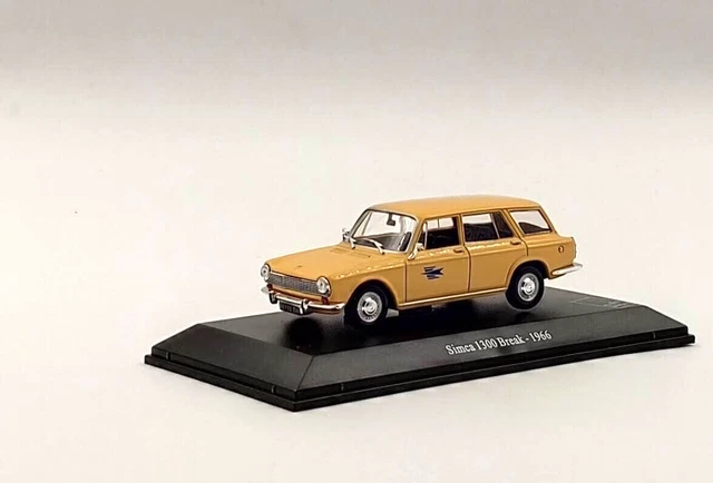 Simca 1300 Break La Poste Ptt 1966 1/43 Universal Hobbies Uh