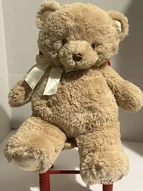 Baby Gund My First Teddy Bear 4043978 Tan Plush Stuffed Animal Toy Lovey 14"