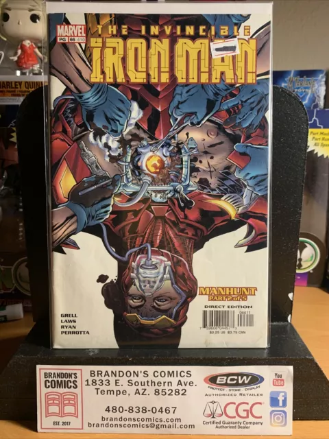 The Invincible Iron Man #66 410 (2003, Marvel)