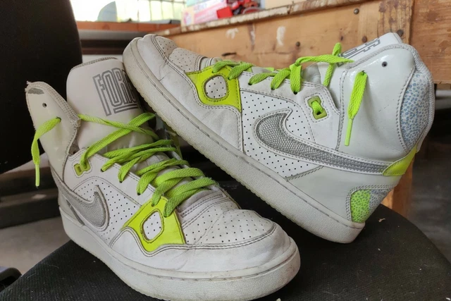 Nike air force deals bianche alte prezzo
