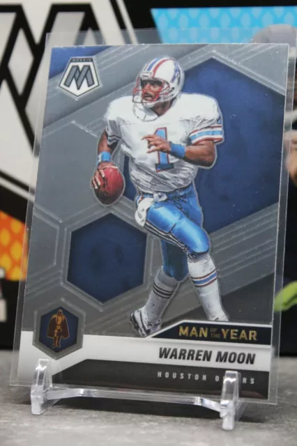 Mosaic Football 2021 Base Man of the Year Warren Moon No.280 Houston Oilers