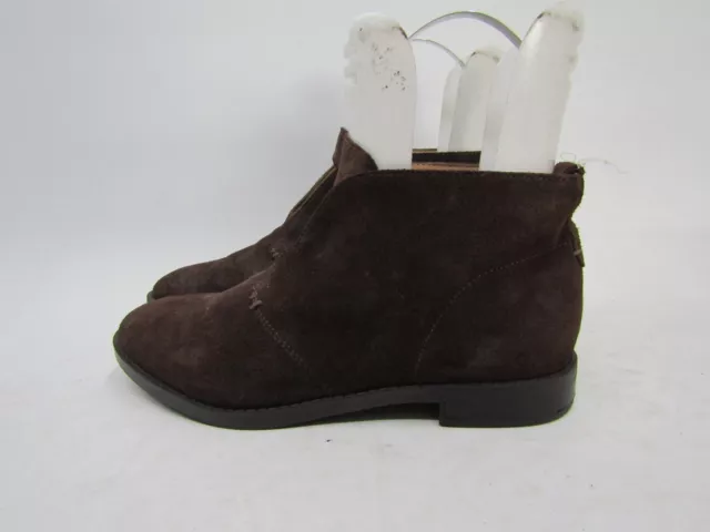 Franco Sarto Womens Size 7 M Brown Suede Ankle Fashion Boots Booties