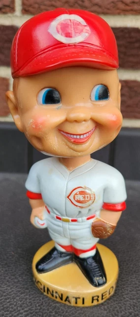 1974 Cincinnati Reds Baseball Bobblehead, Pete Rose, Johnny Bench 1974 Cincinnati Reds Baseball Bobblehead, Pete Rose, Johnny Bench
