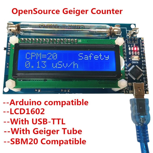 KIT DE COMPTEUR Geiger de qualit professionnelle pour la surveillance ...