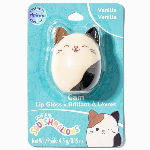 Brillo labial Squishmallows™ vainilla para gato 3D