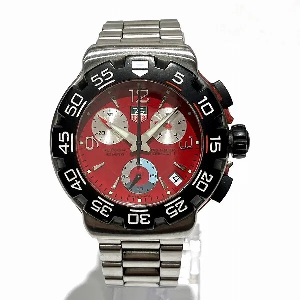 Tag Heuer Formula 1 CAC1112 Quartz Chronograph Watch Free Shipping [Used]