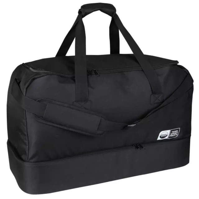 Sport 2000 Teamsport Club Pro Teambag Sporttasche mit Bodenfach Größe L schwarz