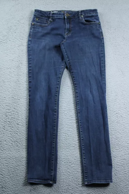 Kut From The Kloth Jeans Womens 10 Blue Mid Rise Diana Skinny Dark Wash 30x30