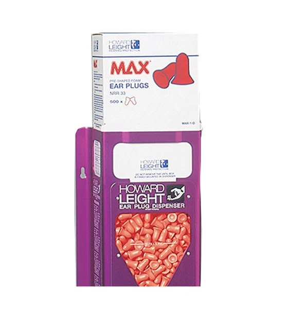 Howard Leight MAX-ID Confezione ricarica tappo orecchie in schiuma - 500 paia