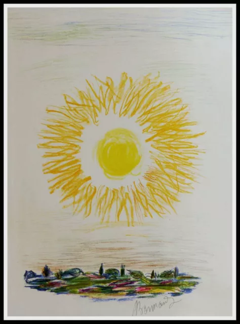 Pierre BONNARD  - Le soleil, 1947 -  original lithography